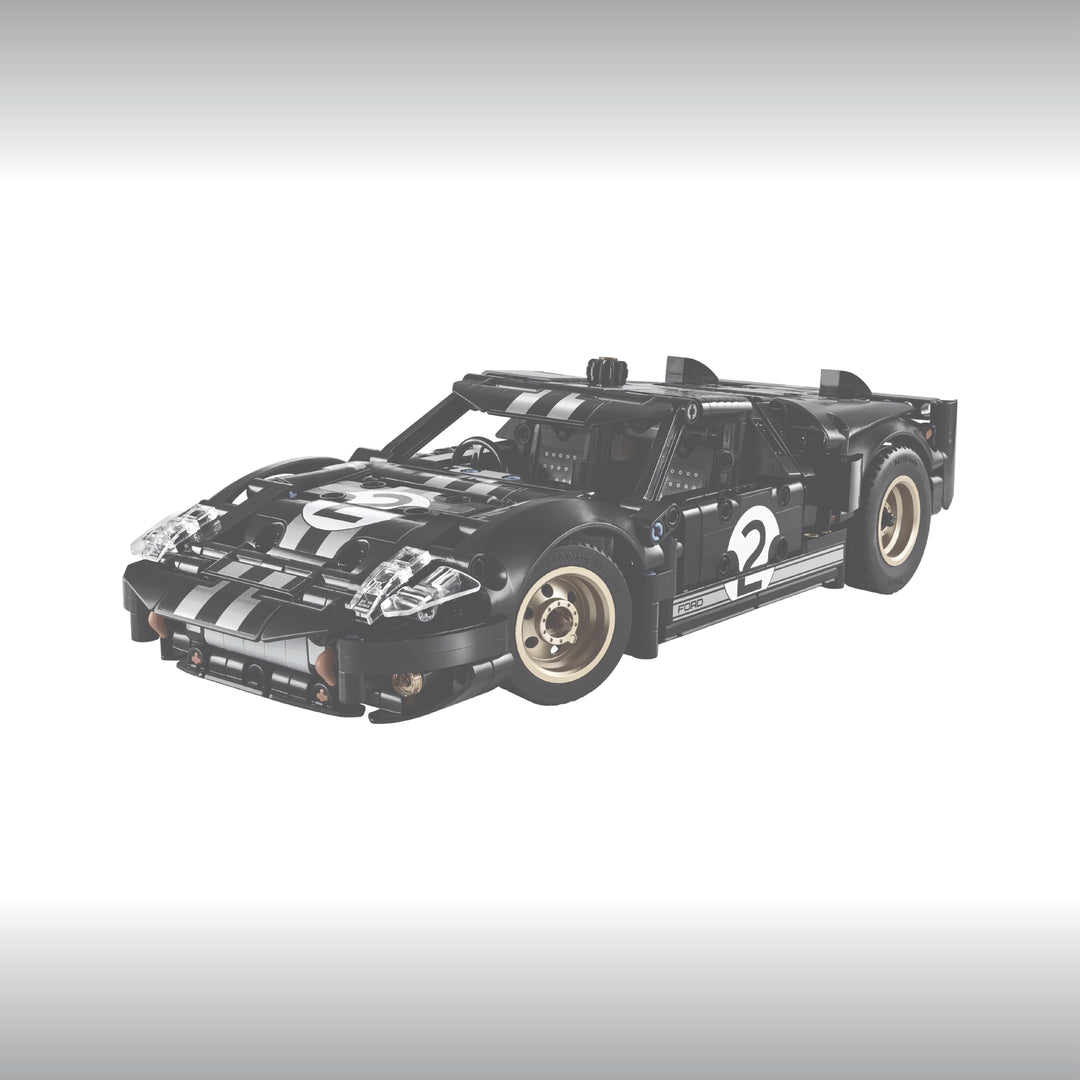 Display for LEGO Technic 1966 Ford GT40 MKII Race Card (42223)