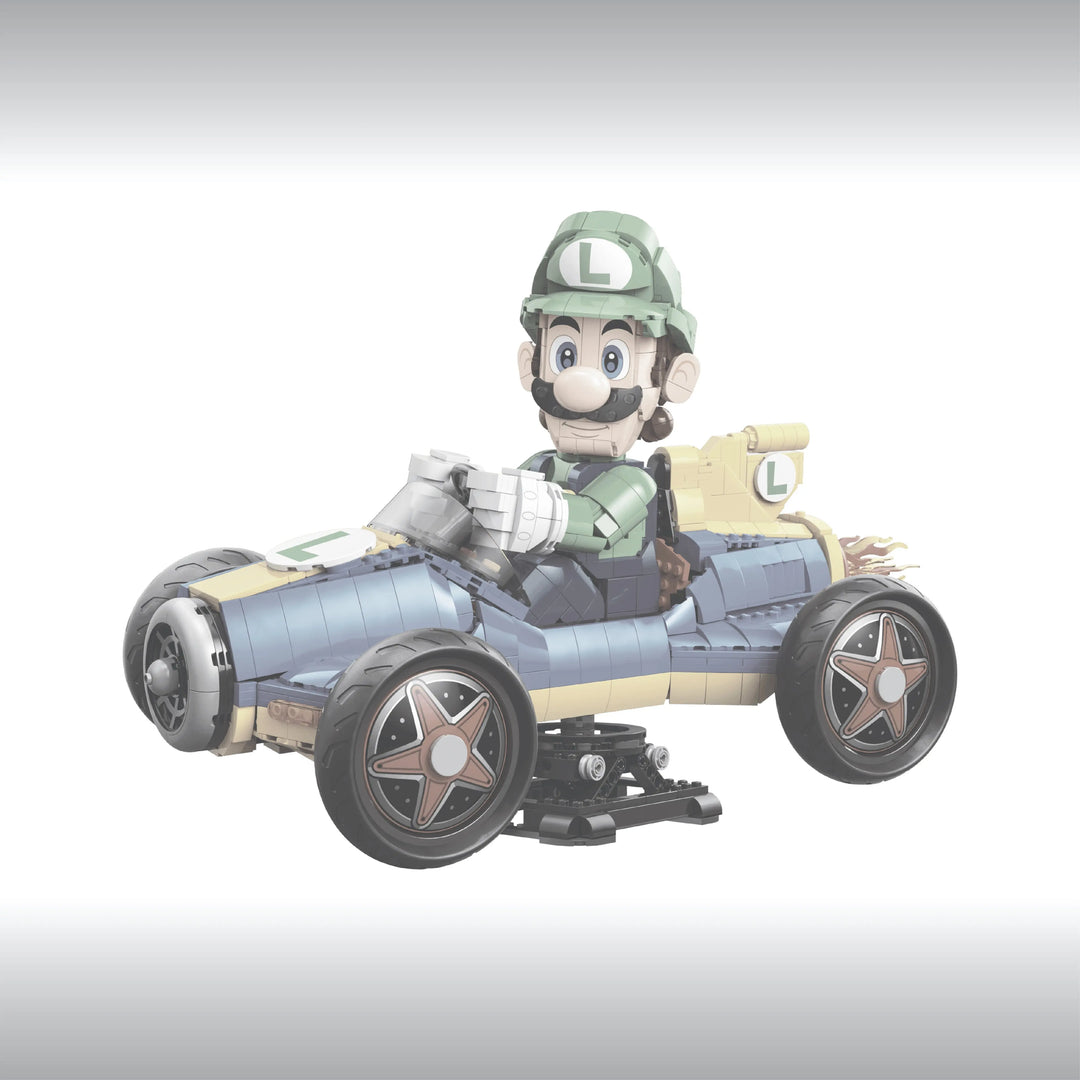 Display for LEGO Super Mario - Mario Kart - Luigi & Mach 8 (72050)