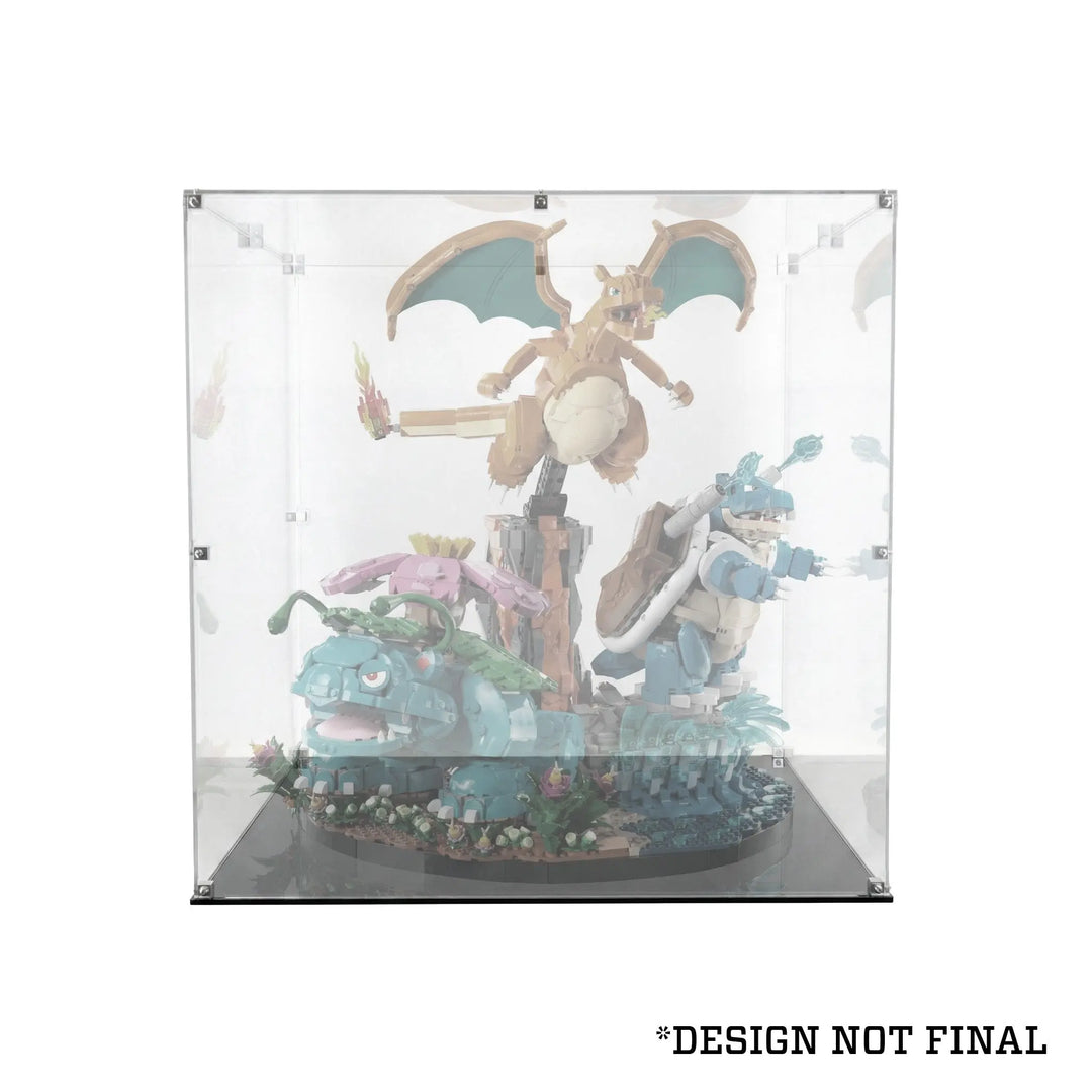 Display Case for 72153 - Venusaur, Charizard and Blastoise