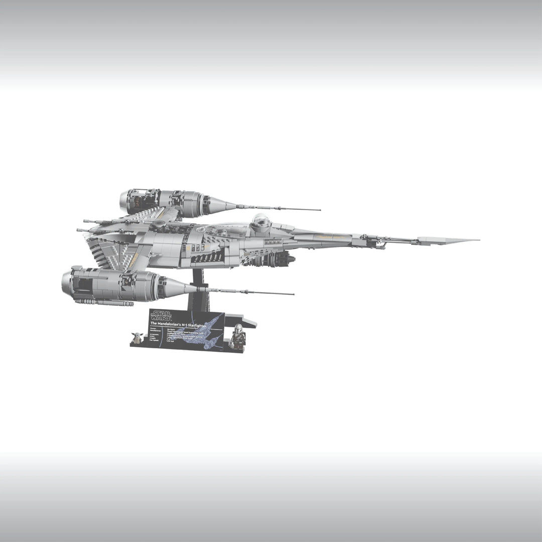 Display for LEGO Star Wars The Mandalorian's N-1 Starfighter UCS (75442)