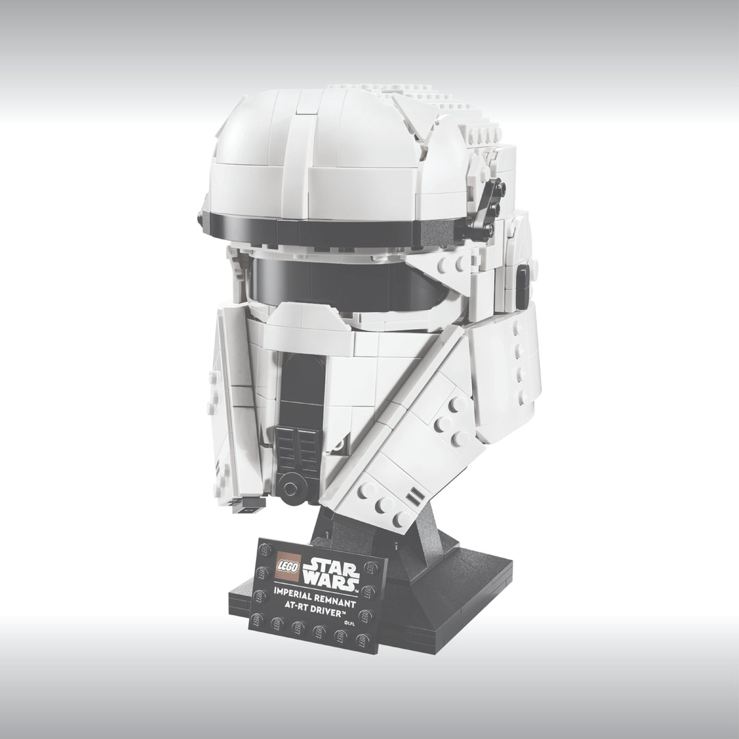 Display for LEGO Star Wars Imperial Remnant AT-RT Driver Helmet (75458)