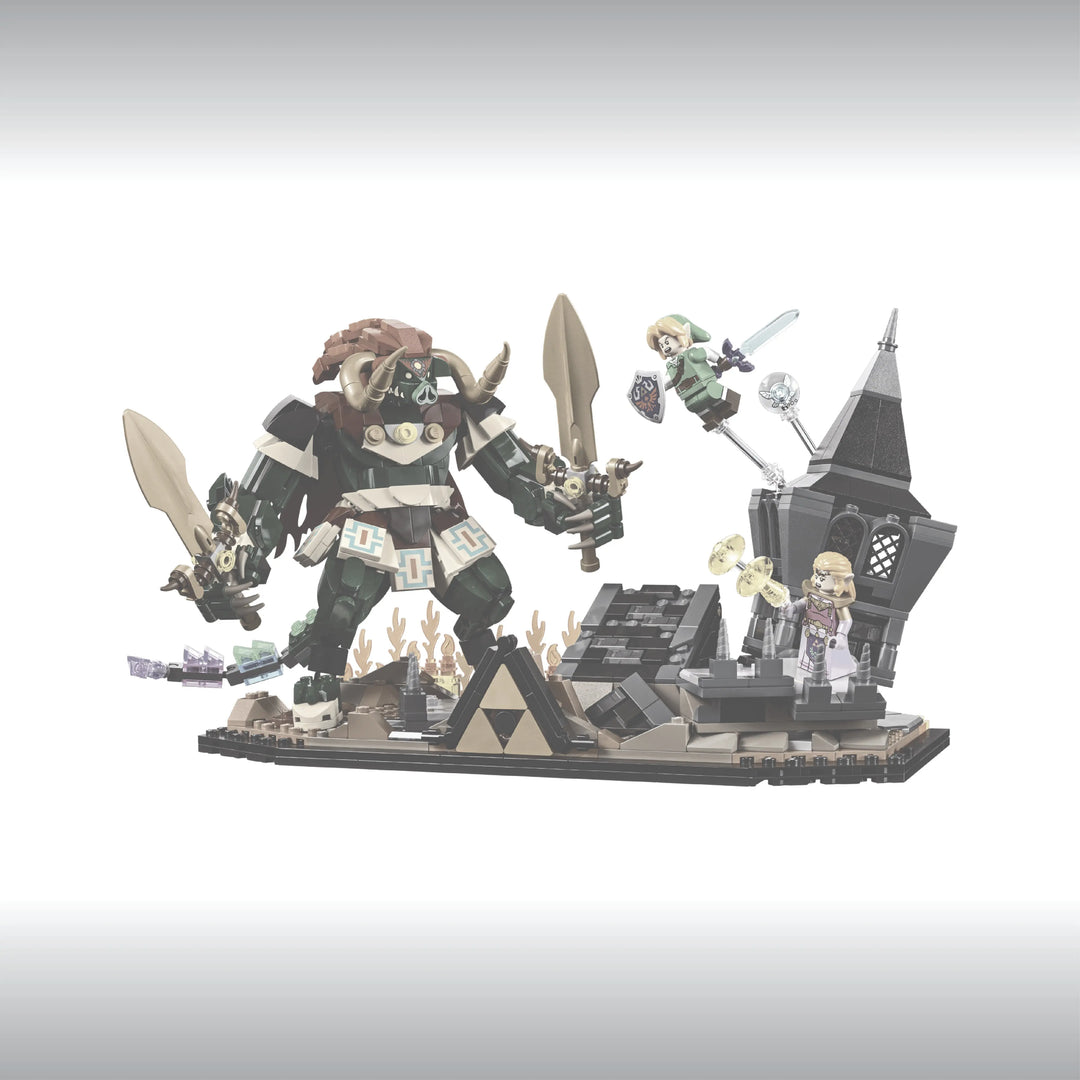 Display Case for LEGO The Legend of Zelda Ocarina of Time - The Final Battle (77093)