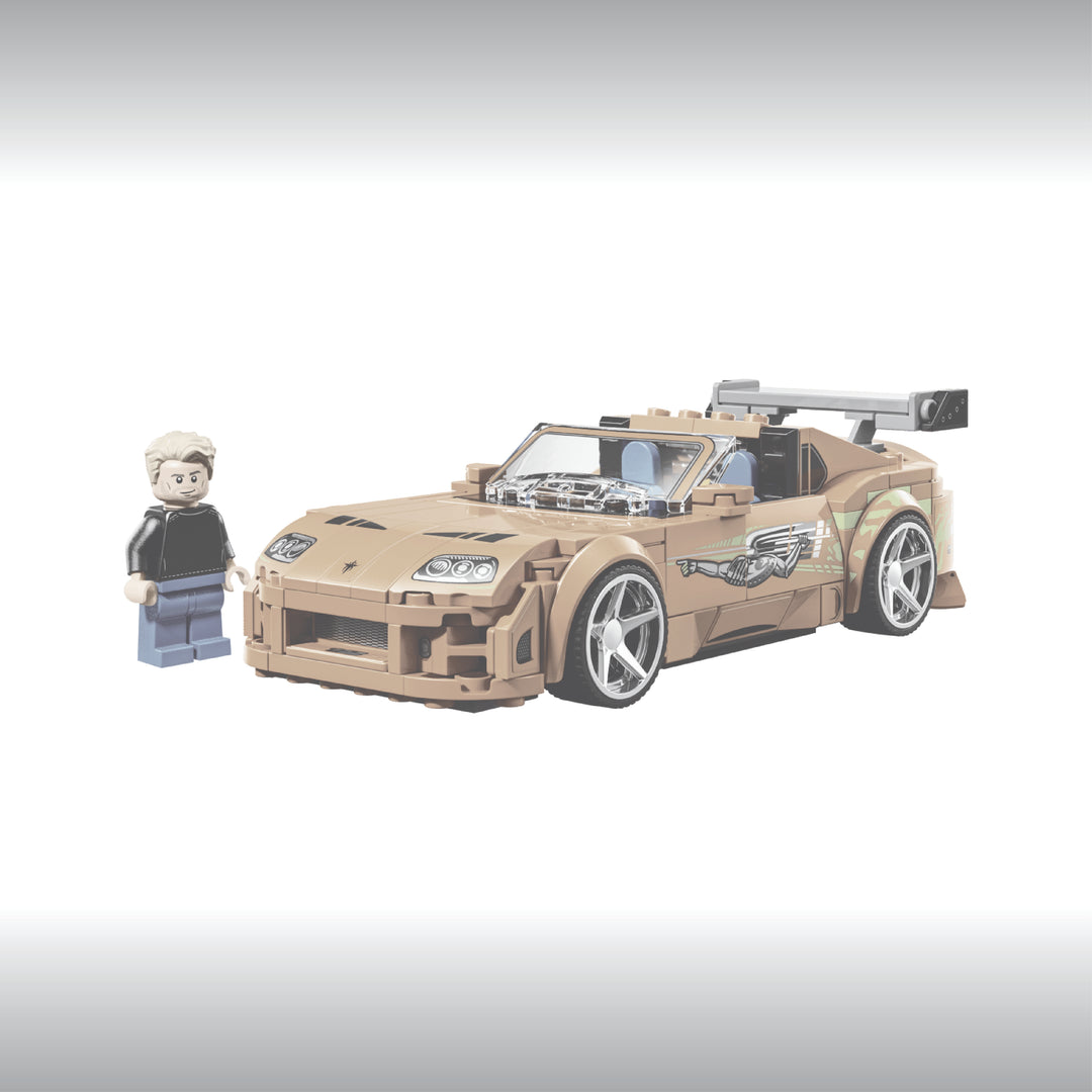 Display for LEGO Speed Champions The Fast and The Furious Toyota Supra MK4 (77260)