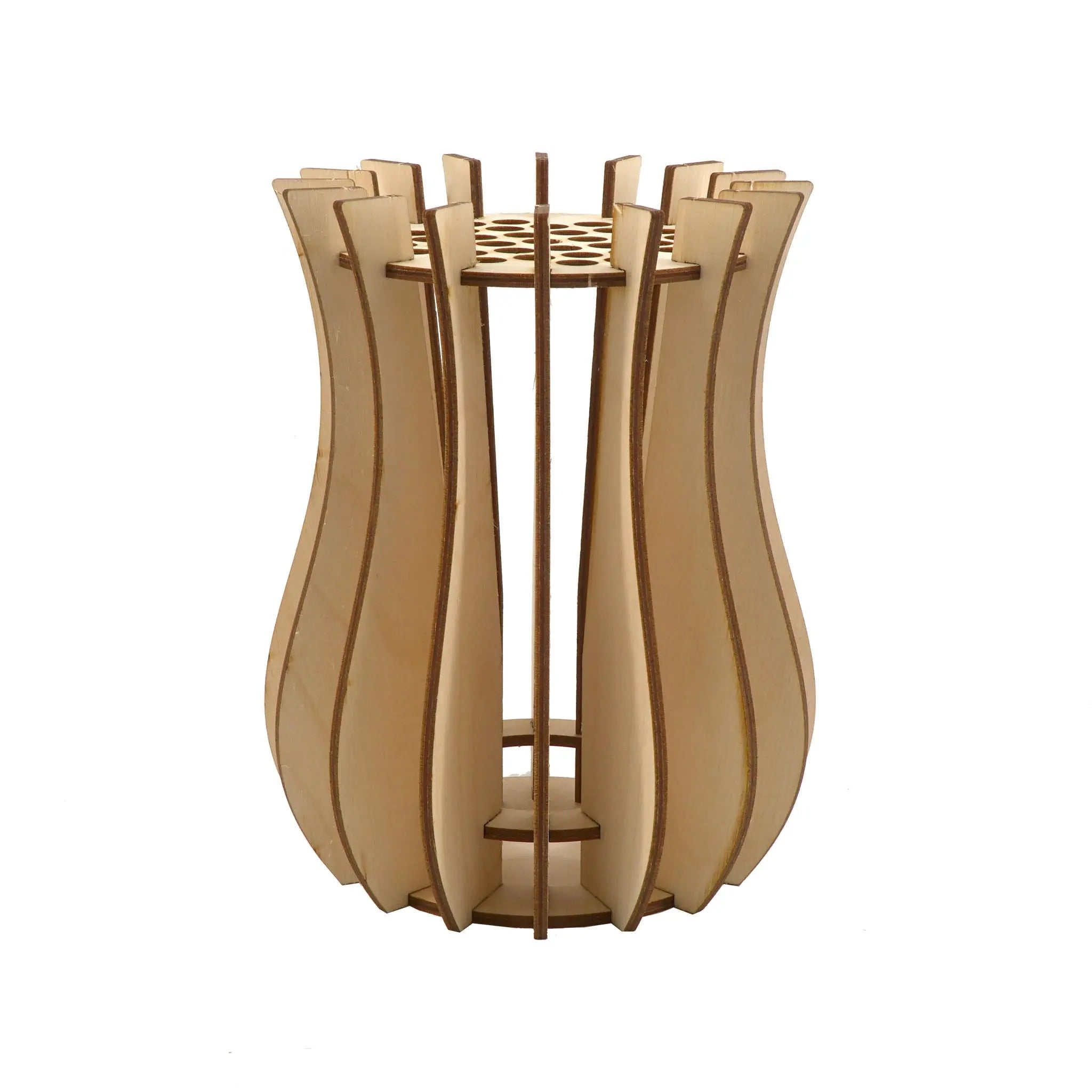 Birch Wood Vase for LEGO Botanical Collections | Brickcessories