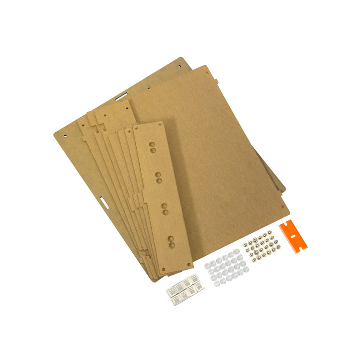 Small Wall-Mount Display Case for LEGO Minifigures