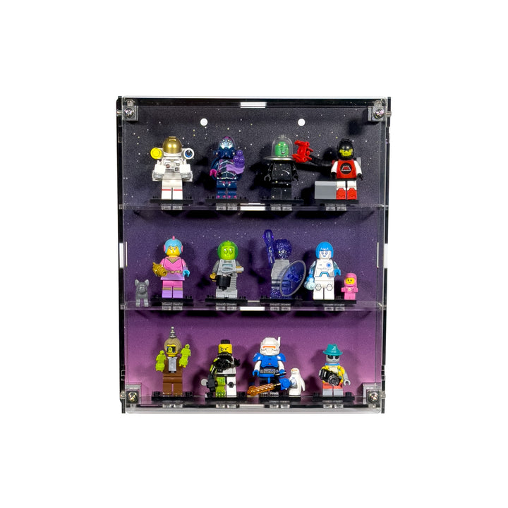 Small Wall-Mount Display Case for LEGO Minifigures