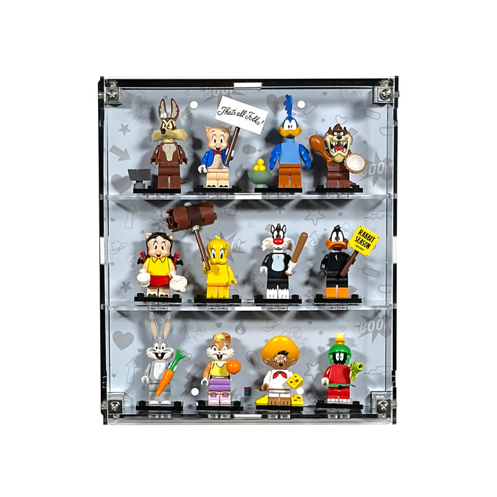 Small Wall-Mount Display Case for LEGO Minifigures