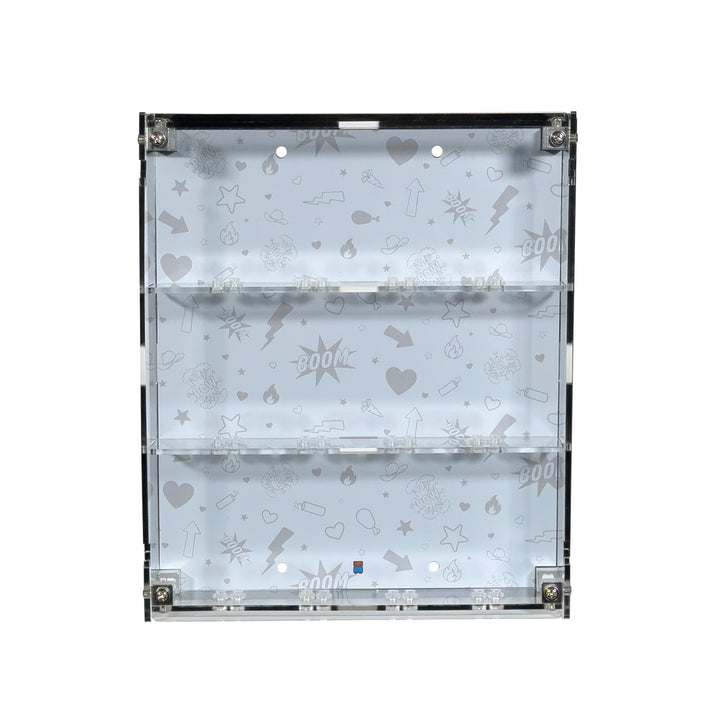 Small Wall-Mount Display Case for LEGO Minifigures