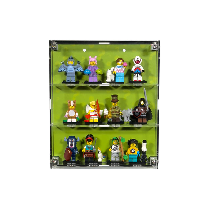 Small Wall-Mount Display Case for LEGO Minifigures