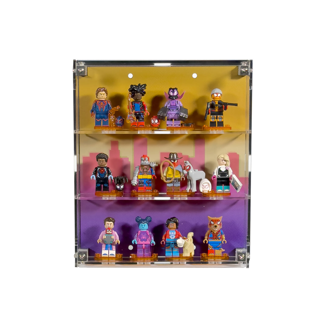 Small Wall-Mount Display Case for LEGO Minifigures
