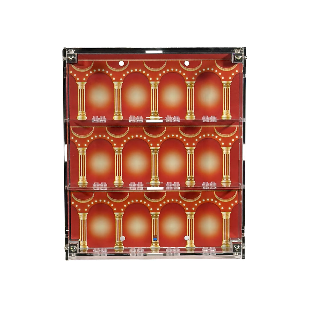 Small Wall-Mount Display Case for LEGO Minifigures