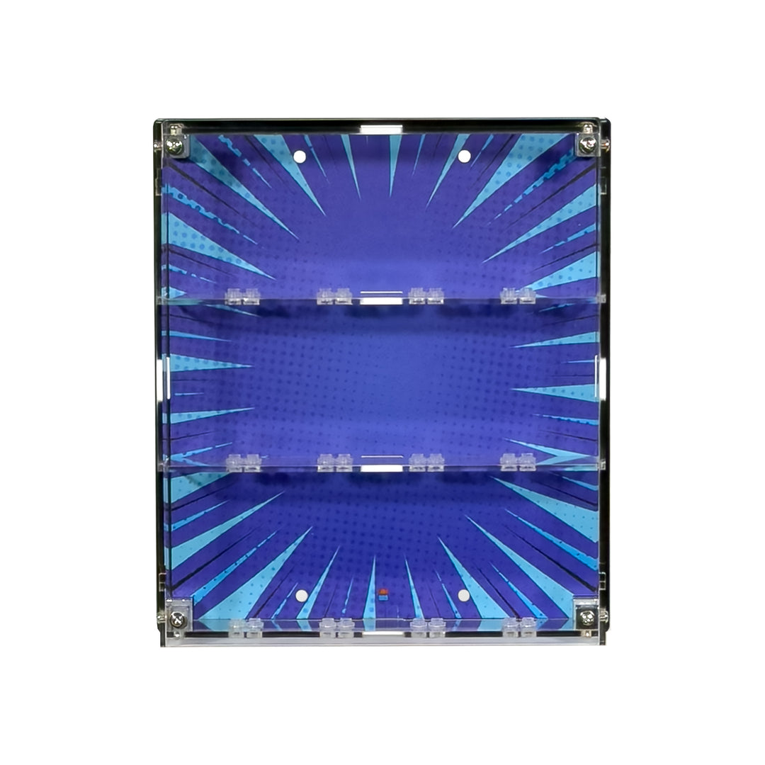 Small Wall-Mount Display Case for LEGO Minifigures