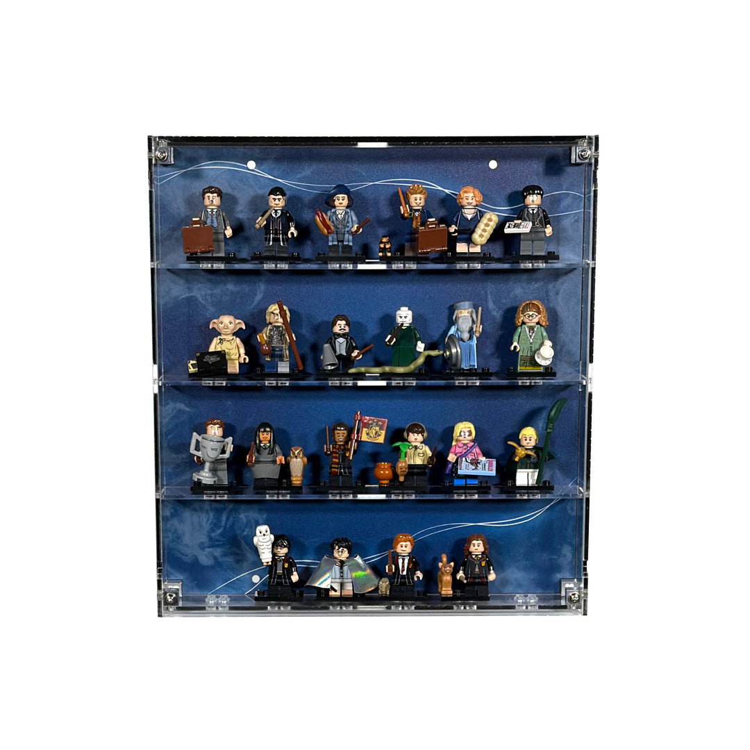 Small Wall-Mount Display Case for LEGO Minifigures