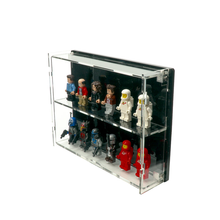 Wall-Mount Display Case for LEGO® Minifigures