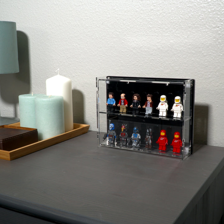 Wall-Mount Display Case for LEGO® Minifigures