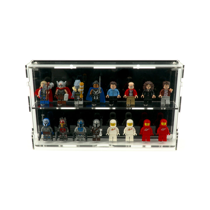 Small Wall-Mount Display Case for LEGO Minifigures