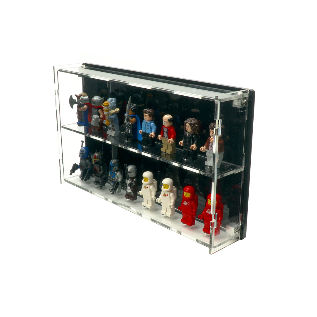 Wall-Mount Display Case for LEGO® Minifigures