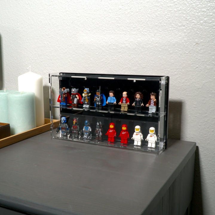 Wall-Mount Display Case for LEGO® Minifigures