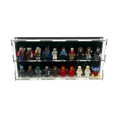 Wall-Mount Display Case for LEGO® Minifigures