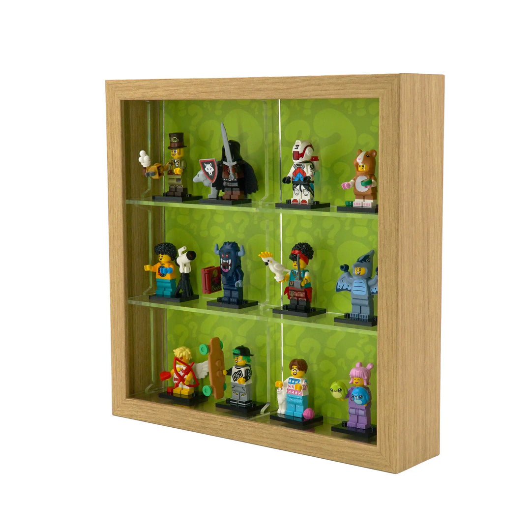 LEGO Minifig Frame Insert for Small IKEA SANNAHED frame - 3 or 4 Rows (9.75" x 9.75")