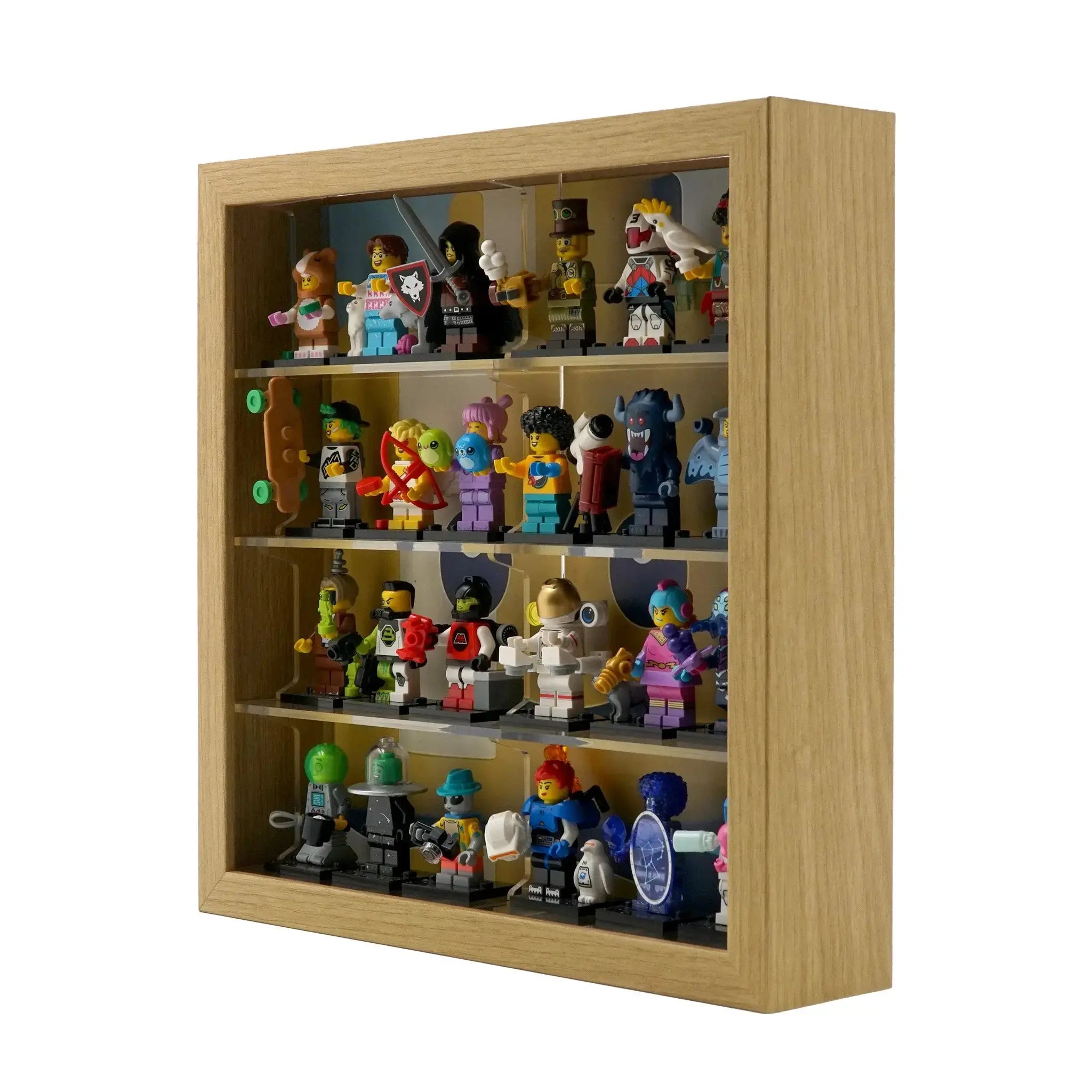 LEGO Minifig Frame Insert for Small IKEA SANNAHED frame - 3 or 4
