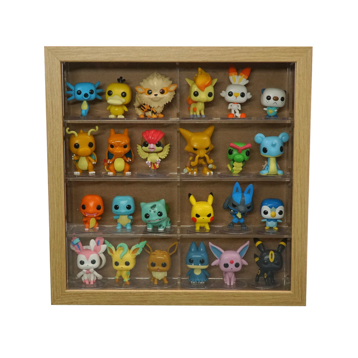 Brickcessories  LEGO Minifig Small Sannhed Frame Insert - 4-Rows (9.75" x 9.75")