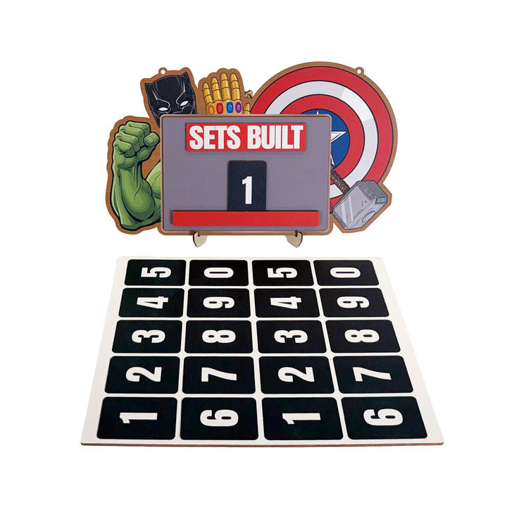 Sets Built Tracking Sign