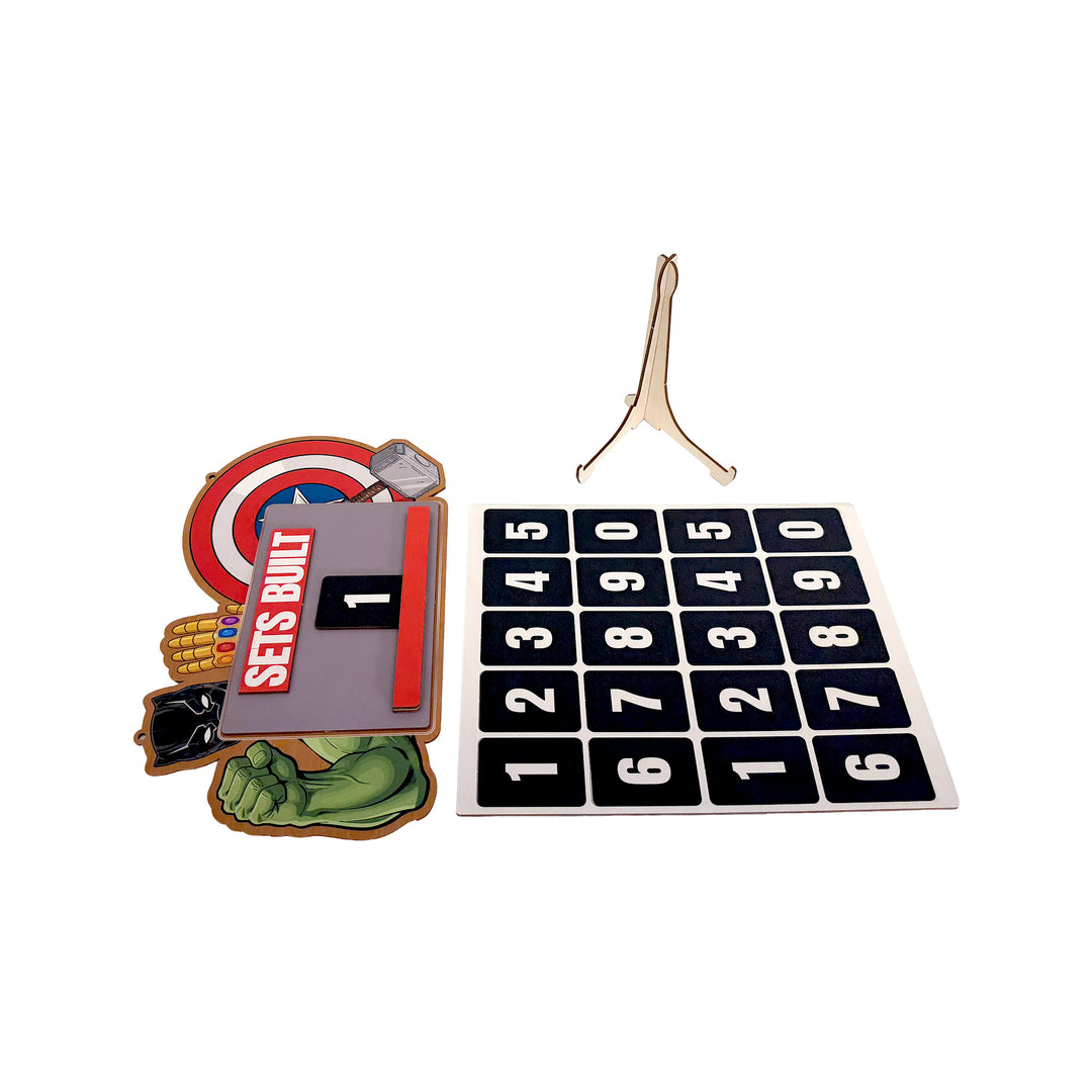 Sets Built Tracking Sign