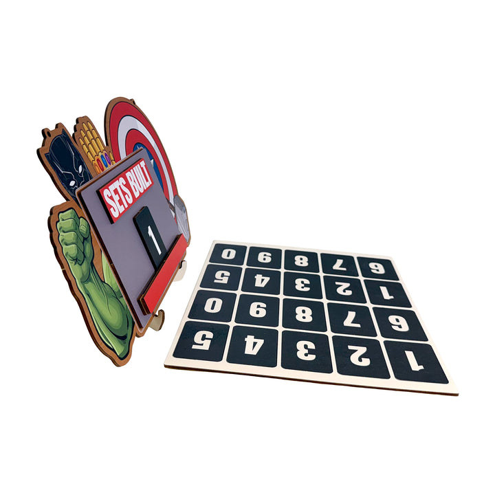 Sets Built Tracking Sign