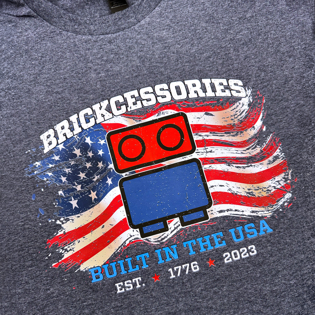 Gildan® Heather Navy 4th of July T-Shirt