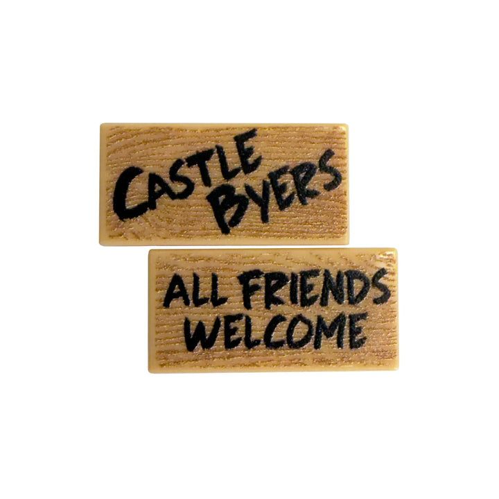 Brickcessories  Printed Bricks for LEGO Stranger Things Castle Byers