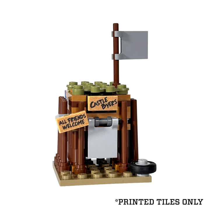 Printed Bricks for LEGO Stranger Things Castle Byers