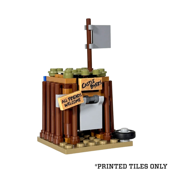 Printed Bricks for LEGO Stranger Things Castle Byers