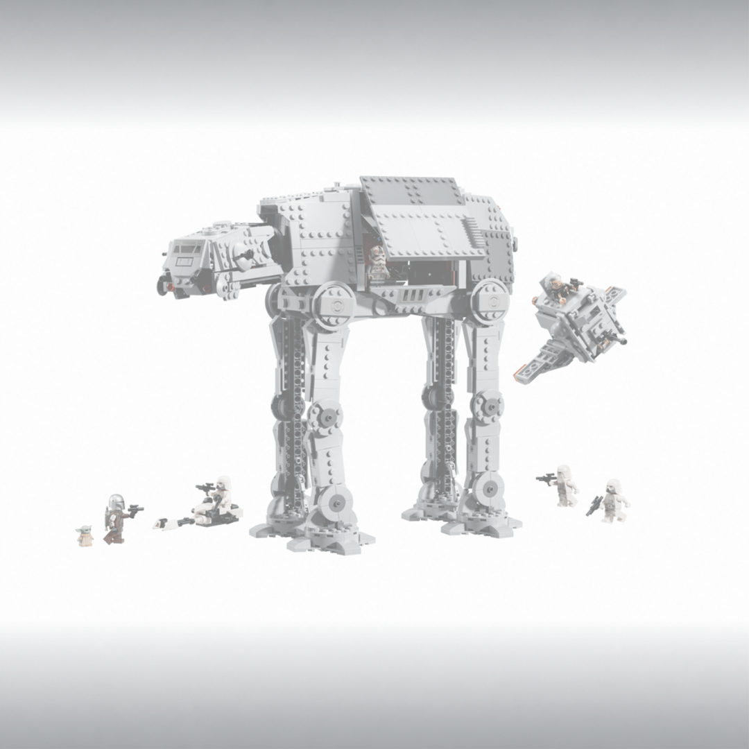 Display for LEGO Star Wars Imperial Remnant AT-AT with INT-4 (75454)