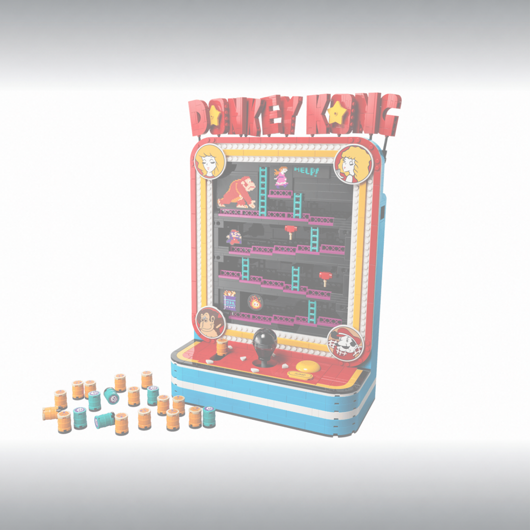 Display for LEGO Super Mario Donkey Kong Arcade (72051)
