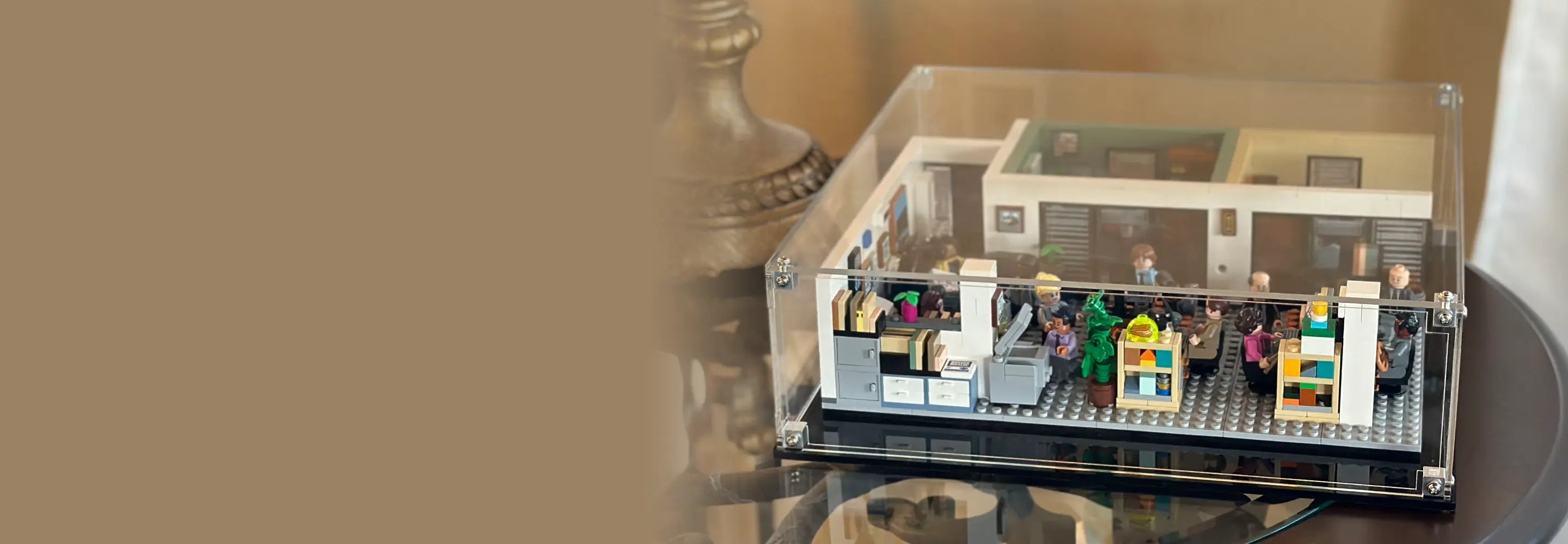 "The Office" display case.