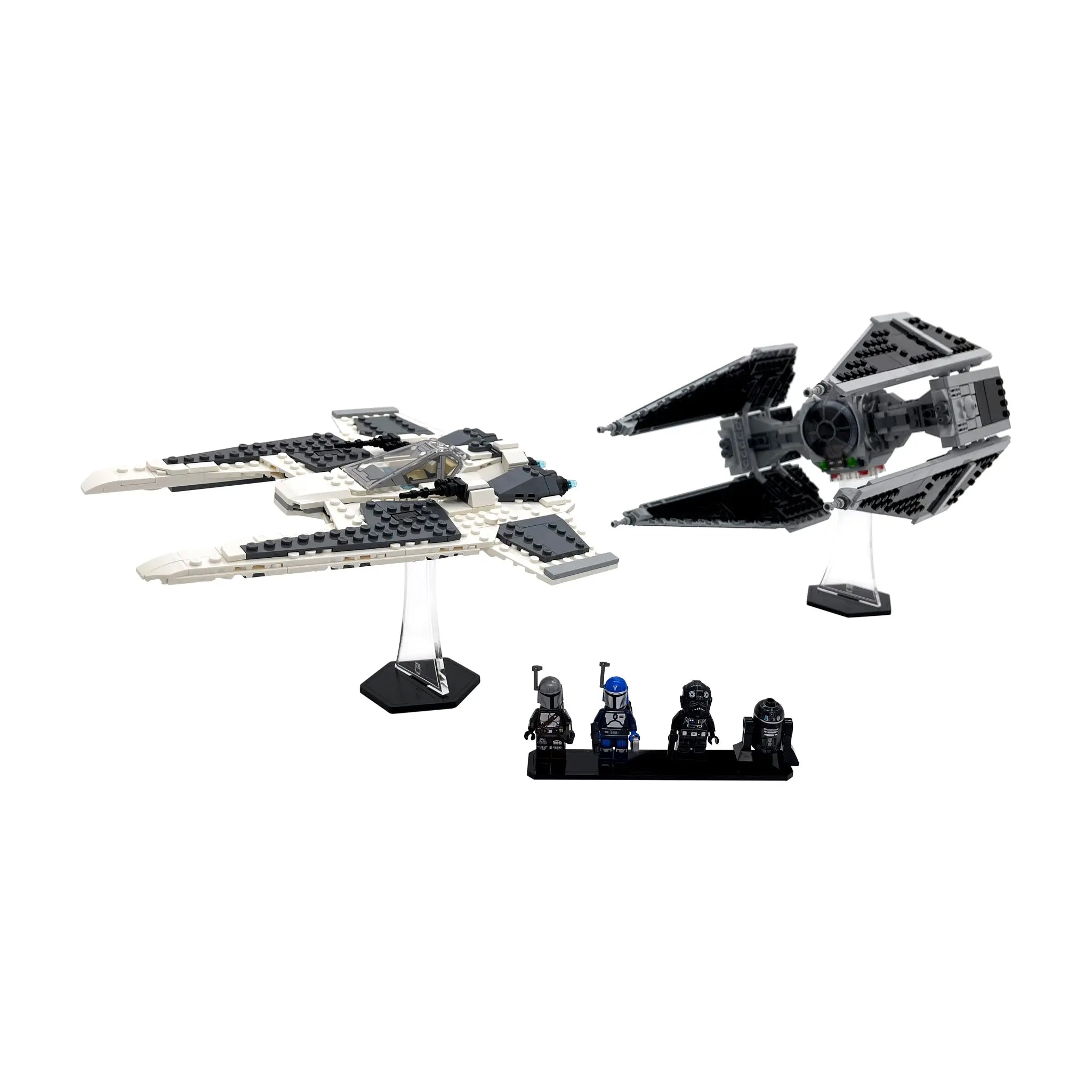 Star Wars: hotsell Mandalorian Fang Fighter vs. TIE Interceptor (75348)