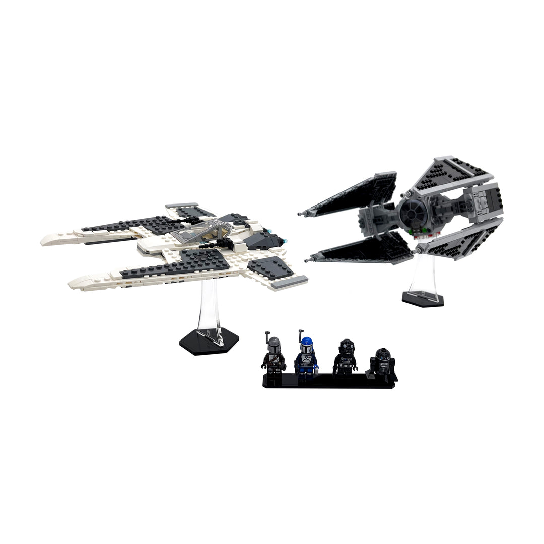 Display Stand for 75348 - Mandalorian Fang Fighter vs TIE Interceptor™