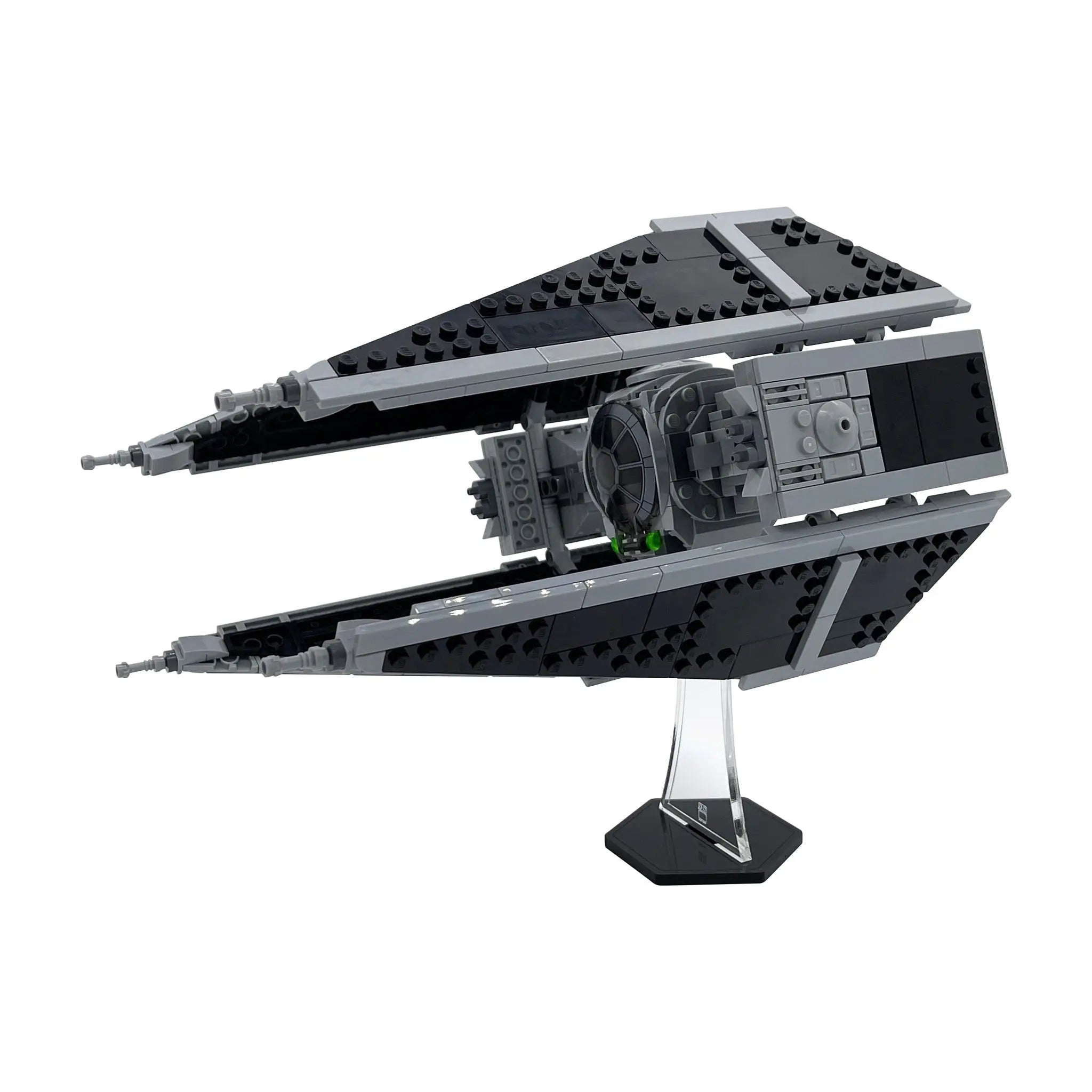 antry ベースオブジェ Acrylic Display Stand for LEGO 75348 Mandalorian Fang Fighter vs