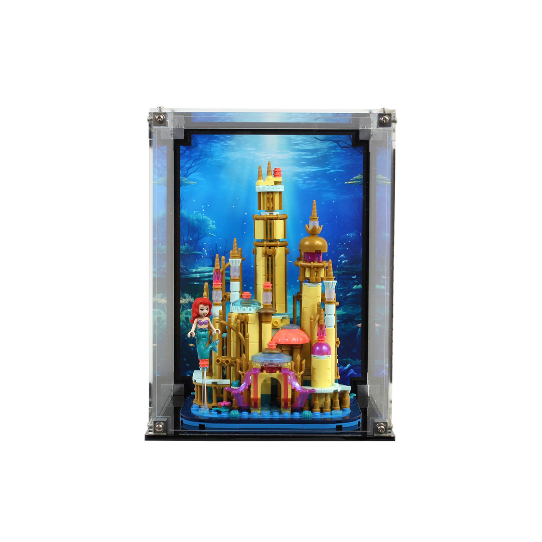 Display Case for 40708 - Mini Disney Ariel's Castle