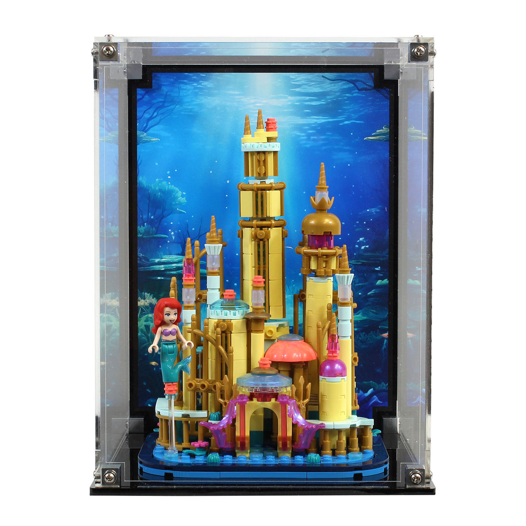 Display Case for 40708 - Mini Disney Ariel's Castle