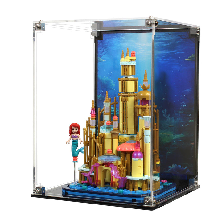 Display Case for 40708 - Mini Disney Ariel's Castle