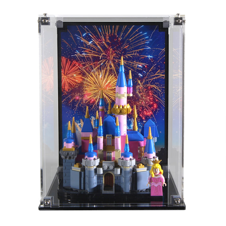 Display Case for 40720 - Mini Disney Sleeping Beauty Castle