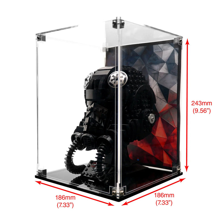 Brickcessories  Display Case for 75274 - TIE Fighter Pilot Helmet