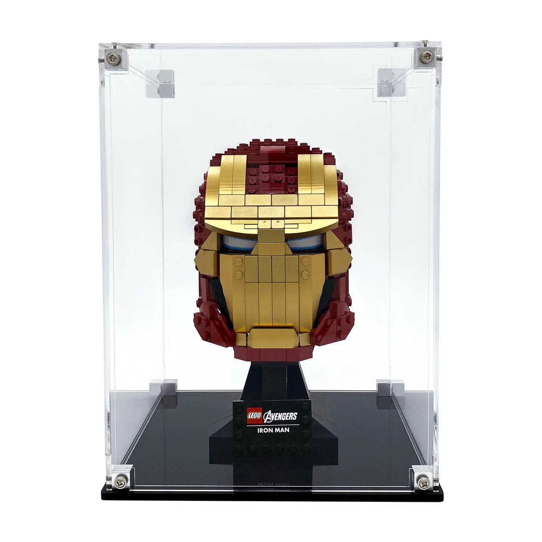 Display Case for LEGO Marvel Iron Man Helmet (76165)