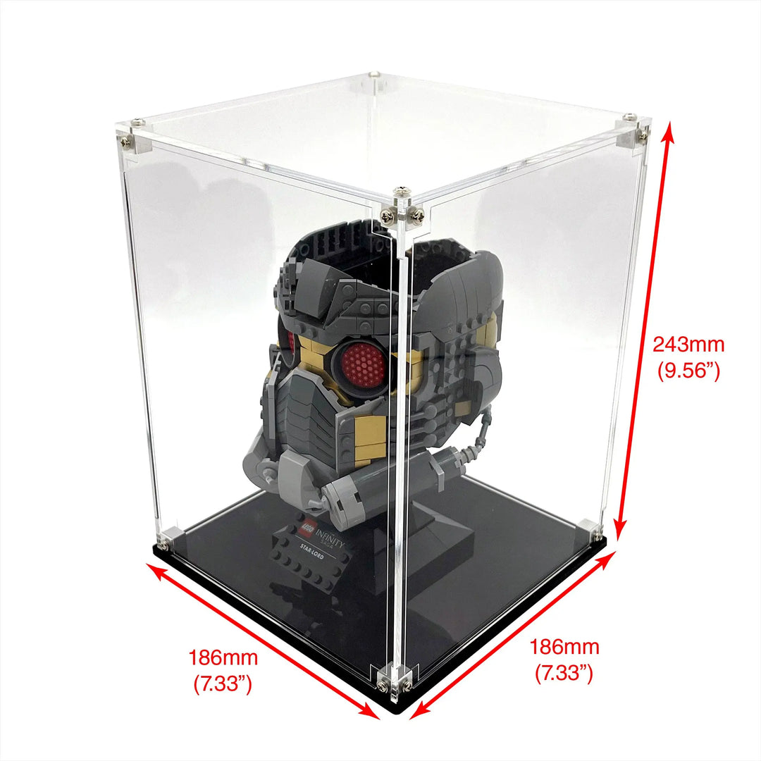 Brickcessories  Display Case for 76251 - Star-Lord's Helmet