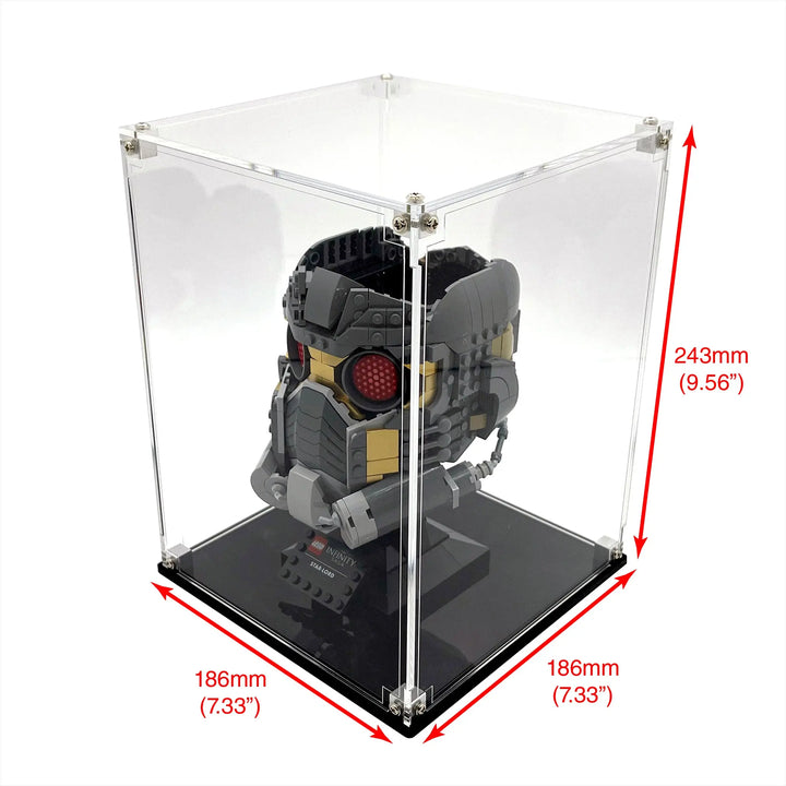 Brickcessories  Display Case for 76251 - Star-Lord's Helmet