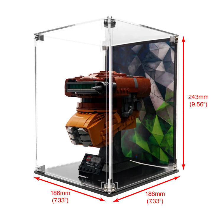 Brickcessories  Display Case for 75351 - Princess Leia (Boushh) Helmet