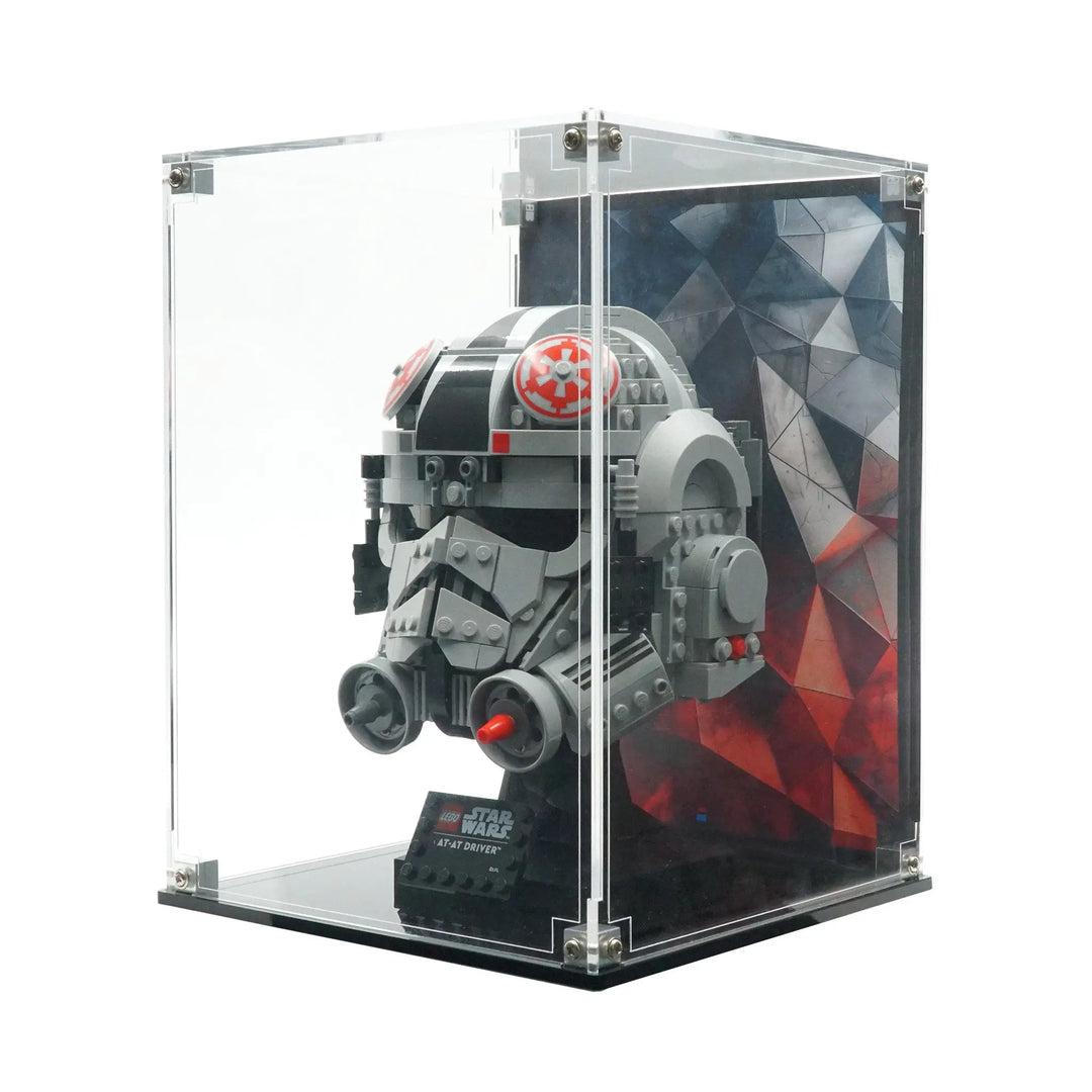 Brickcessories  Display Case for 75429 - AT-AT Driver™ Helmet