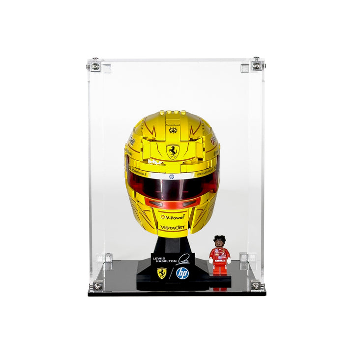 Display Case for LEGO Editions Scuderia Ferrari HP Lewis Hamilton Helmet (43022)